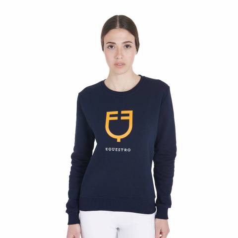 Sweat à col rond avec logo - Equestro