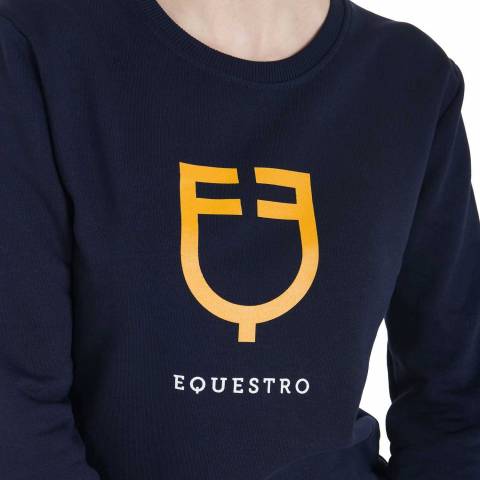 Sweat à col rond avec logo - Equestro