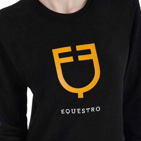 Sweat à col rond avec logo - Equestro