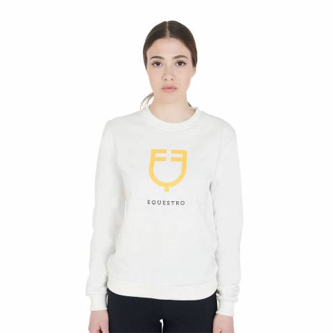 Sweat à col rond avec logo - Equestro