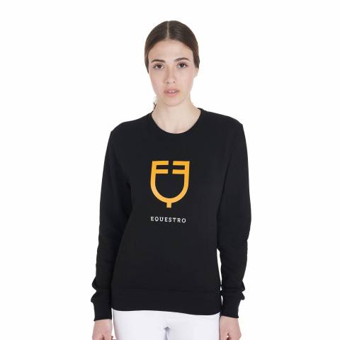 Sweat à col rond avec logo - Equestro