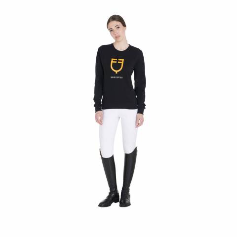 Sweat à col rond avec logo - Equestro