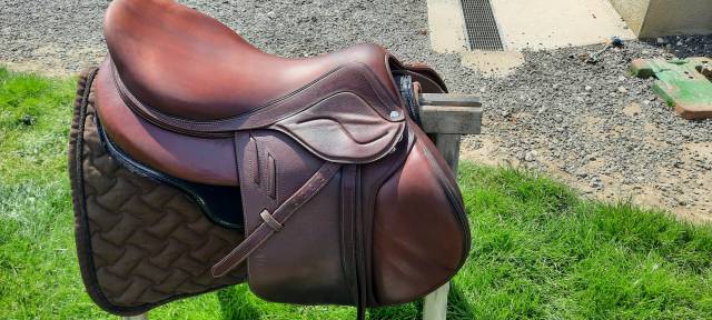 Selle Devoucoux BIARRITZ LAB Havane 