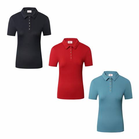 Polo pour femme manches courtes 2023 - Covalliero