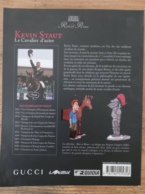 Livre Kevin Staut - Le cavalier d'acier.