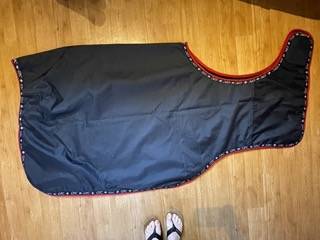 Couvre-reins bleu marine HV Polo