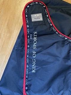 Couvre-reins bleu marine HV Polo