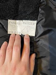 Couverture d'hiver bleu marine Passier