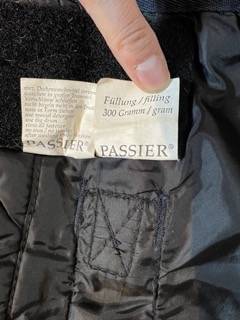 Couverture d'hiver bleu marine Passier