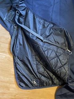 Couverture d'hiver bleu marine Passier