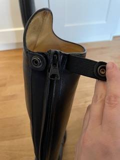 Paire de bottes noires DeNiro