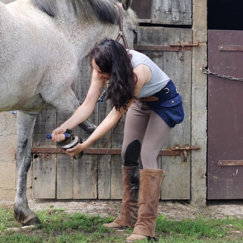 Sac-ceinture Educ+ DOUBLE Education positive Bleu Marine