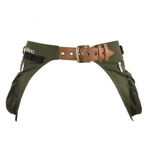 Sac-ceinture Educ + Education Positive Vert Kaki