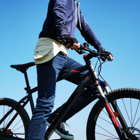 Sac-ceinture CLASSIK DOUBLE BEIGE