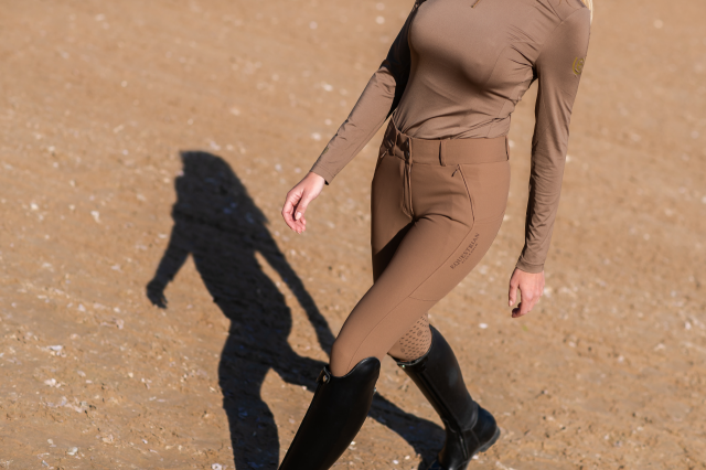 Pantalon d'équitation Jump Elite Champagne - Equestrian Stockholm