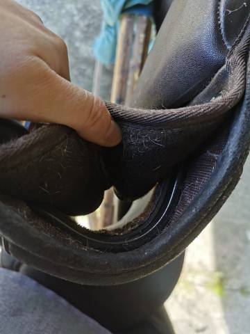 selle wintec cair 2000 17'' marron avec défauts