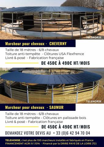 Marcheur chevaux Neuf Occasion Equirodi