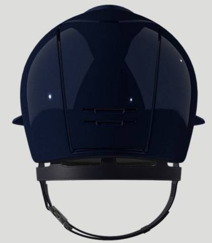 Casque CROMO 2.0 Polish Bleu Rose Gold visière POLO - KEP ITALIA