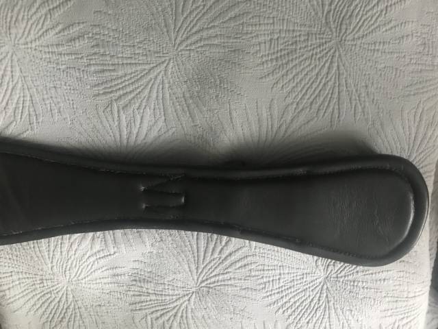 Sangle Courte Anatomique Cuir Matelassé Waldhausen