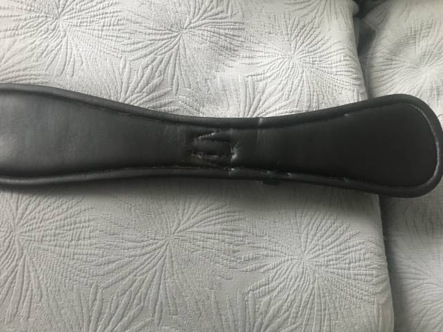 Sangle Courte Anatomique Cuir Matelassé Waldhausen