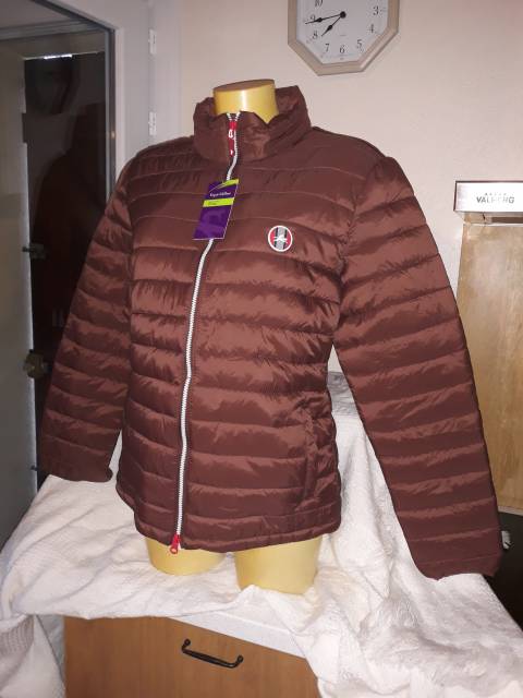 veste matelassé doudoune equi-thème marron 2XL