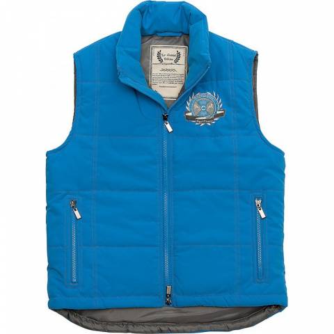 Gilet equi thème Les Essentiels bleu vif XS