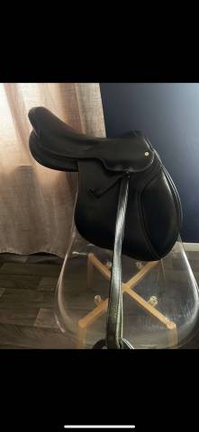 selle jum'in + housse noir
