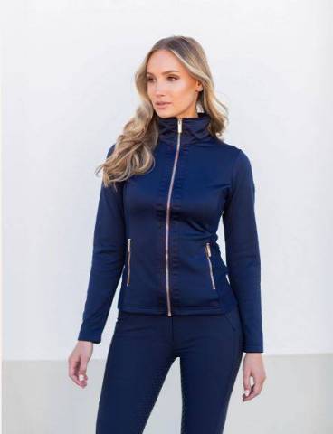 Veste polaire Fleece Jacket Lagoon Blush - EQUESTRIAN STOCKHOLM