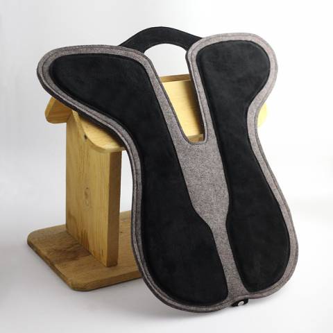 Amortisseur de dos en Feutre – Modèle Performance Dressage