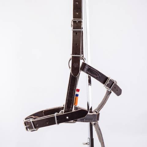 Licol en cuir gamme élevage - Atelier de Pravins