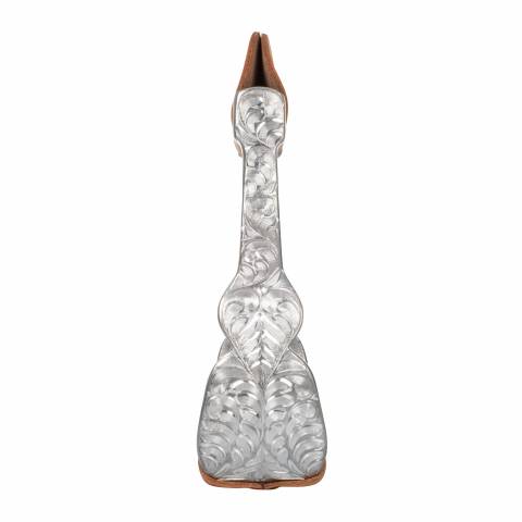 Etriers Western en aluminium décorés METALAB