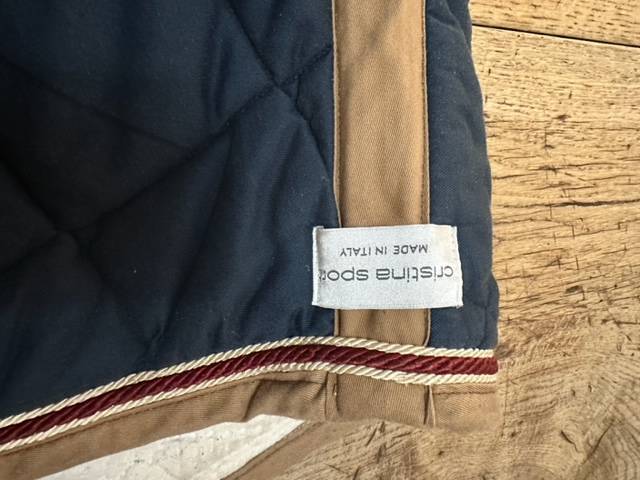 TAPIS ENSEMBLE CRISTINA SPORT BLEU MARINE