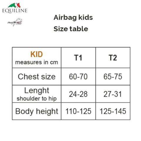 Gilet airbag Allshot Kid by Equiline + 1 cartouche offerte !