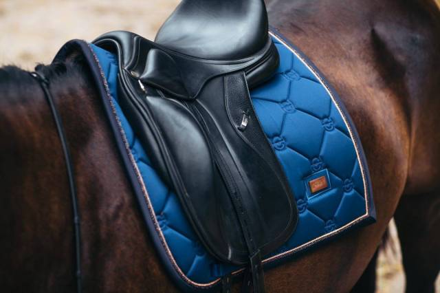 Tapis de selle Equestrian Stockholm - Monaco Blue