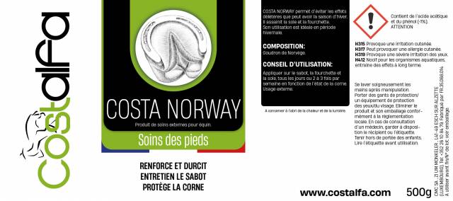 COSTA NORWAY 500g