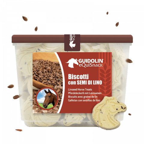 Equisnack - Biscuit avec graine de lin 700gr - Guidolin