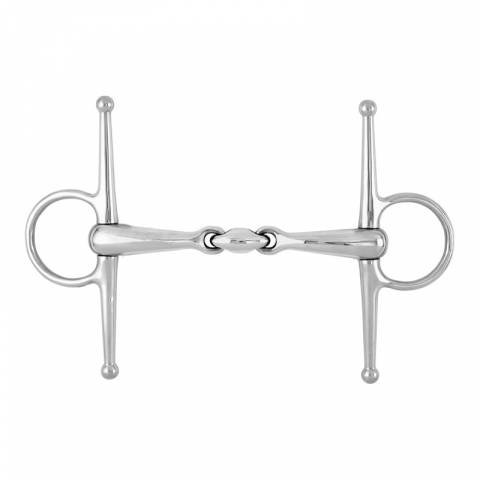 Mors aiguille double brisé inox