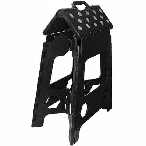 Tabouret marche pied pliant - hippo-tonic - résistant 100 kg