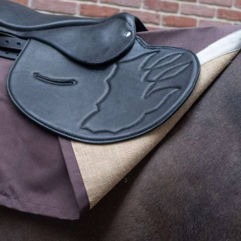 Couvre reins cordura - PETITPAS - Imperm&eacute;able et doubl&eacute; jute