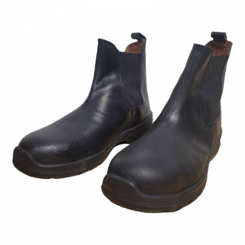 Boots coquées avec élastique 