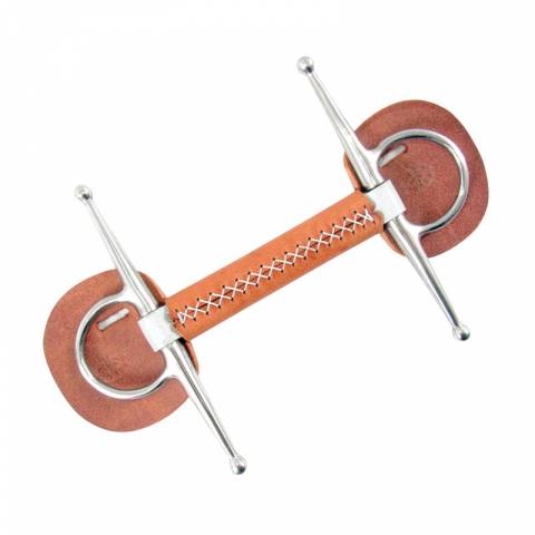 Mors aiguille cuir - Tradition Trot