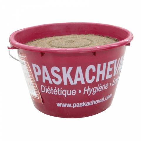 Bloc minéral Paskabloc - Paskacheval - 12 minéraux, 10 vitamines