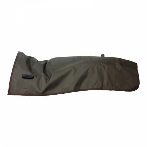 Couvre-reins d'exercice imperm&eacute;able en toile doubl&eacute; jute - Hippomat