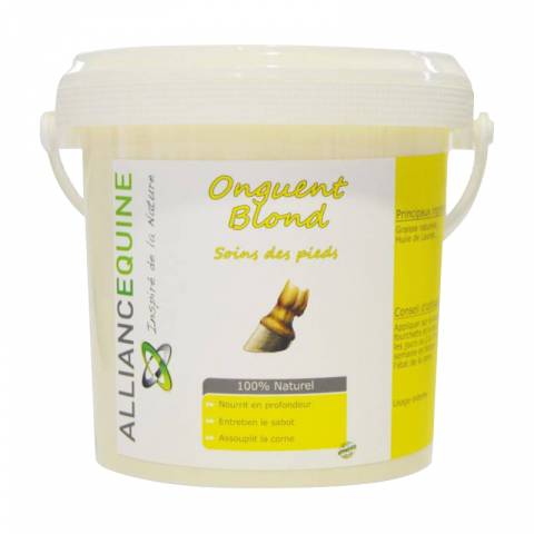 Onguent blond - Alliance Equine - Entretien des sabots
