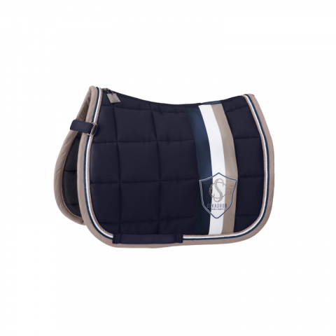 Tapis de selle Big Square Cotton Classic Sports 2024 - Eskadron