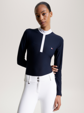 Polo de concours manches longues Chelsea Cooling - Tommy Hilfiger