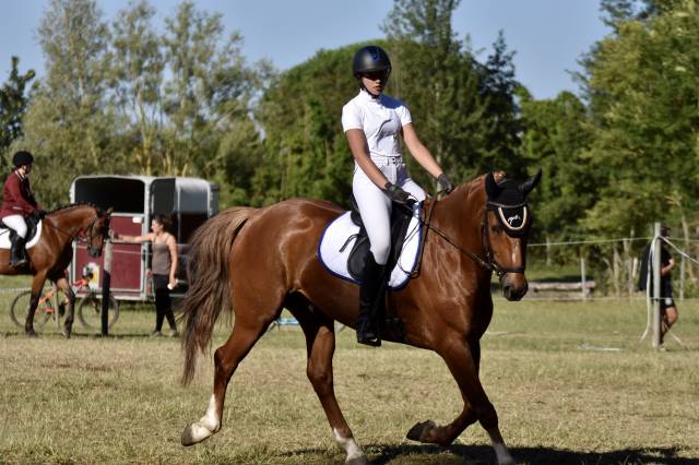 Ensemble blanc et bleu Roy 
