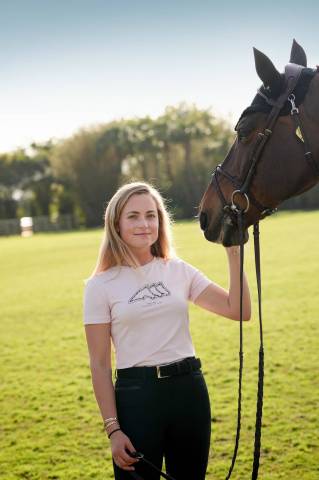 Tee-shirt col rond Giulig - EQUILINE