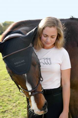 Tee-shirt col rond Giulig - EQUILINE