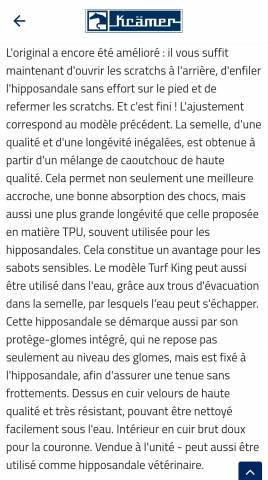 Boots cheval turf king 2